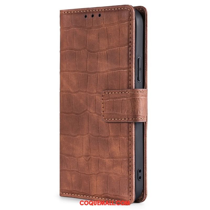 Housse Xiaomi 12T / 12T Pro Skin-Touch Crocodile