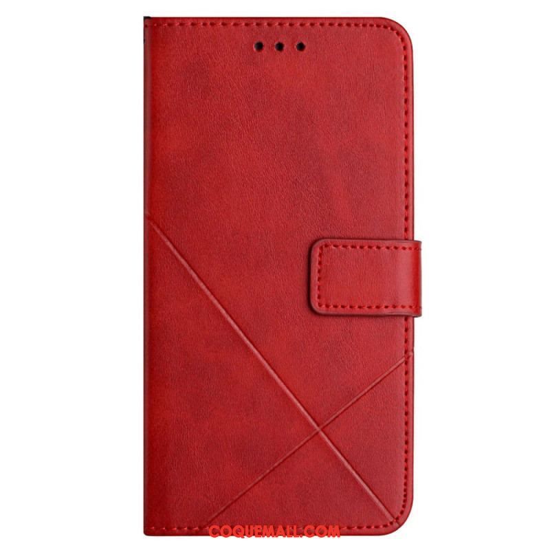 Housse Xiaomi 12T / 12T Pro Style Cuir Géo X Design