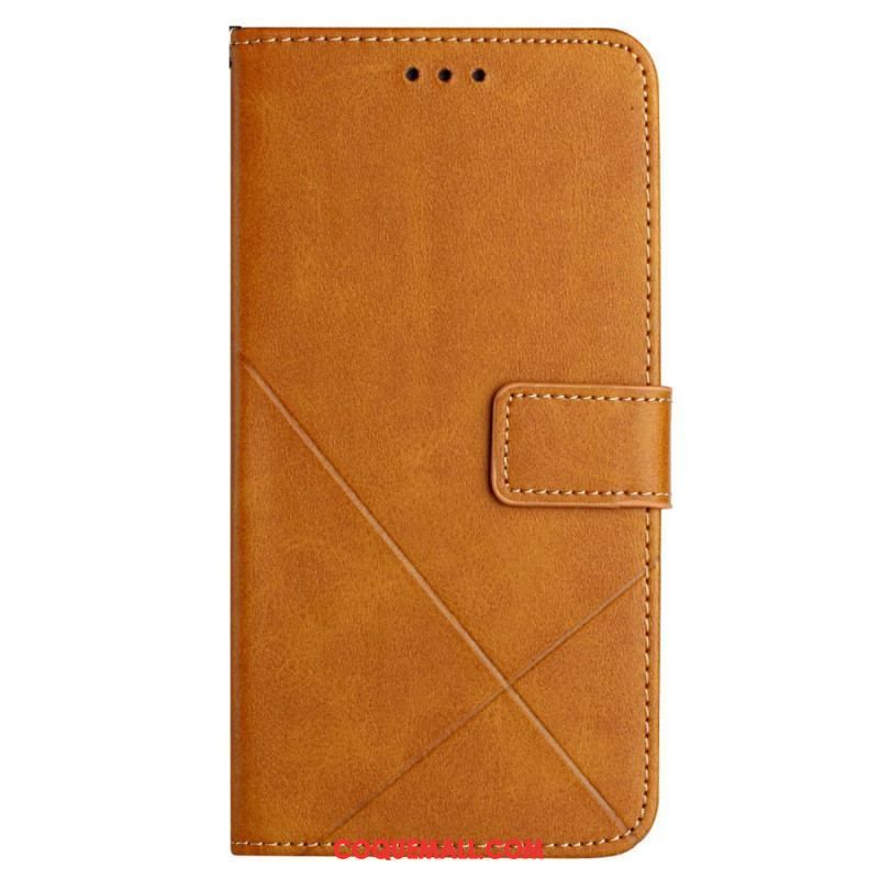 Housse Xiaomi 12T / 12T Pro Style Cuir Géo X Design