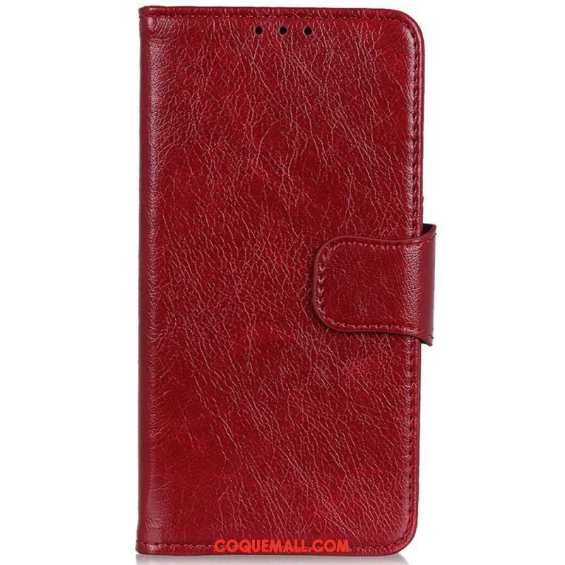 Housse Xiaomi 13 Cuir Nappa Fendu