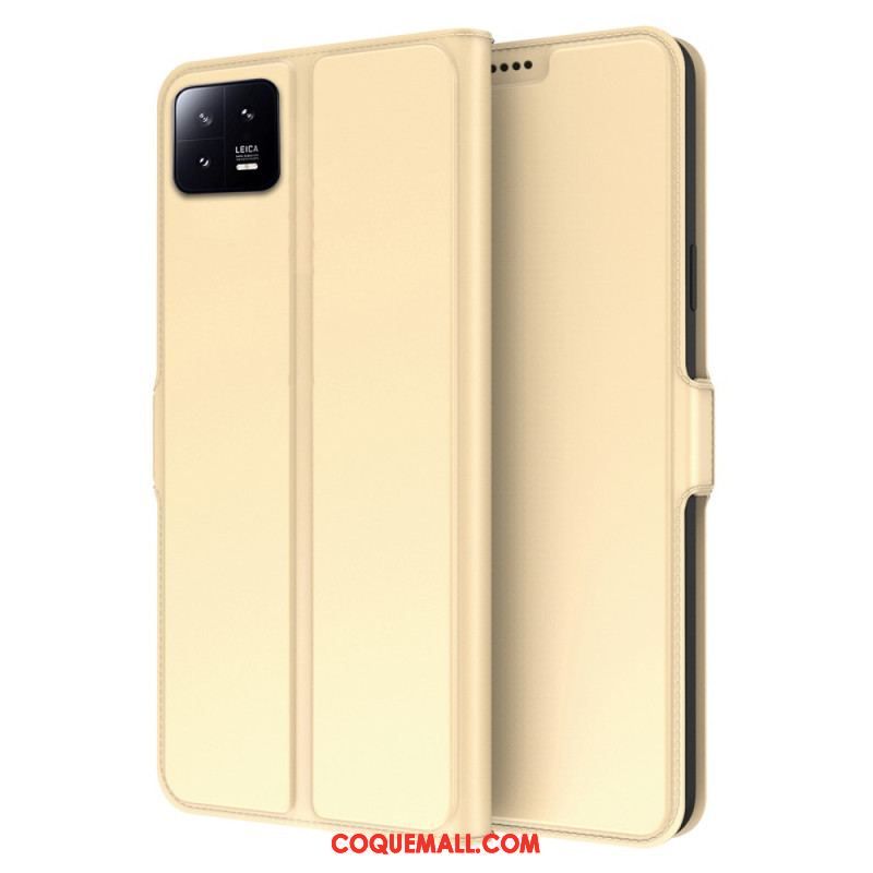 Housse Xiaomi 13 Effet Cuir Slim