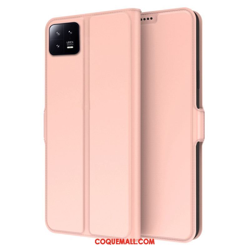 Housse Xiaomi 13 Effet Cuir Slim