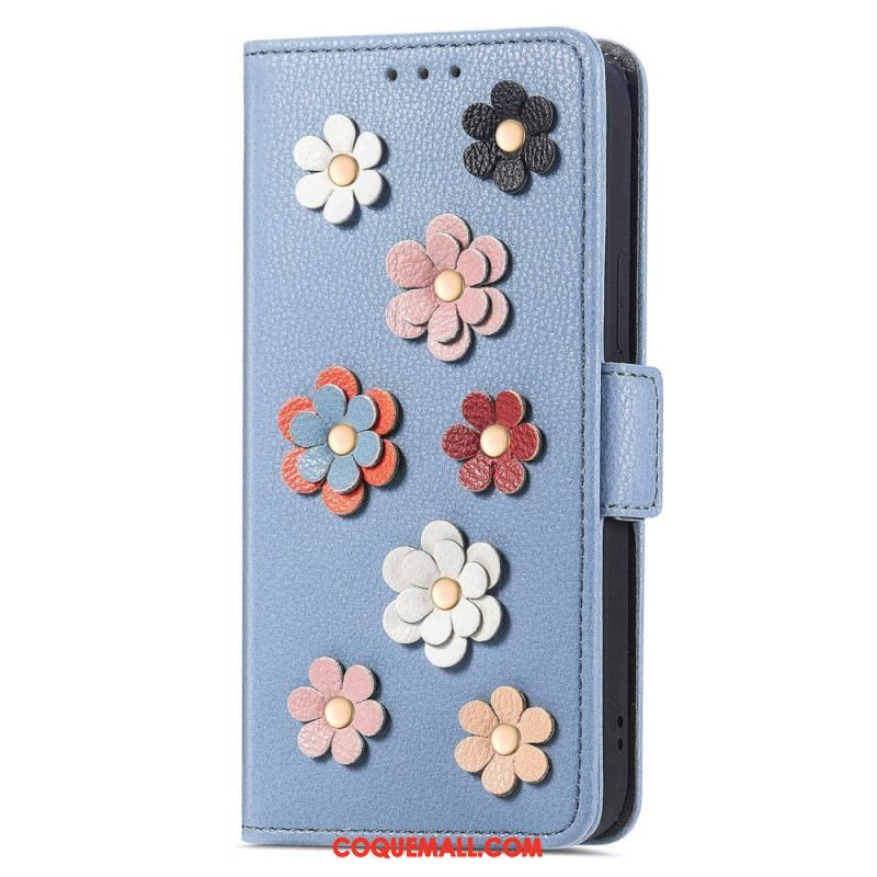 Housse Xiaomi 13 Fleurs Décoratives