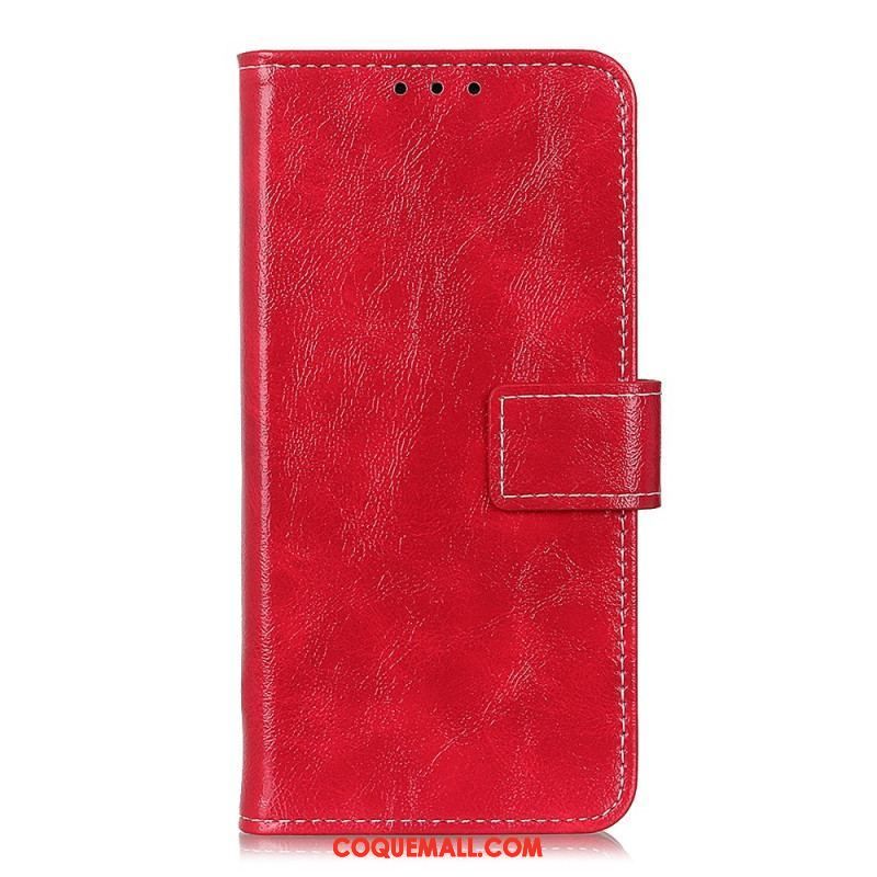 Housse Xiaomi 13 Lite Vernie avec Coutures Apparentes