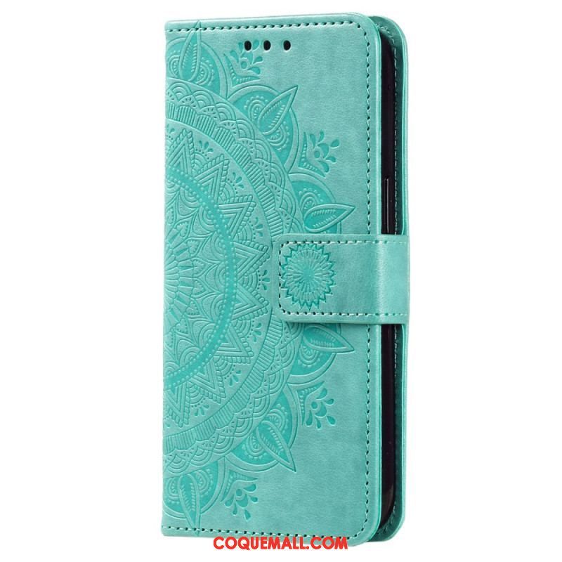 Housse Xiaomi 13 Mandala Soleil avec Lanière