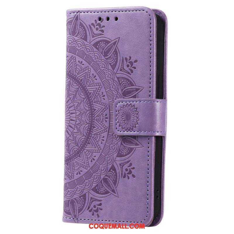 Housse Xiaomi 13 Mandala Soleil avec Lanière