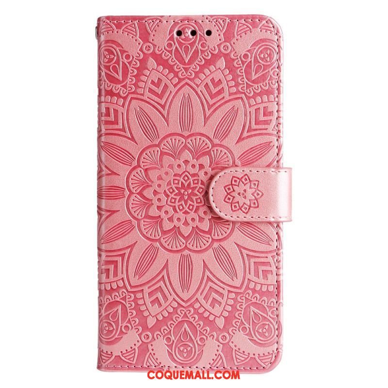 Housse Xiaomi 13 Mandala Soleil avec Lanière