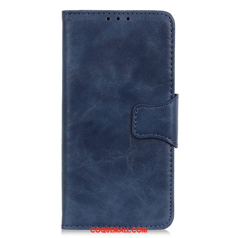 Housse Xiaomi 13 Pro Cuir Fendu Fermoir Réversible