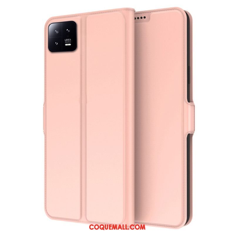 Housse Xiaomi 13 Pro Effet Cuir Slim