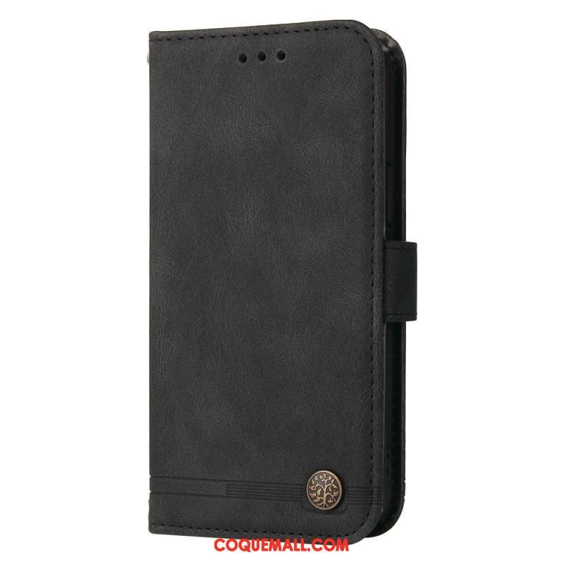 Housse Xiaomi 13 Pro Style Cuir avec Rivet Décoratif