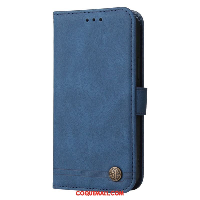 Housse Xiaomi 13 Pro Style Cuir avec Rivet Décoratif