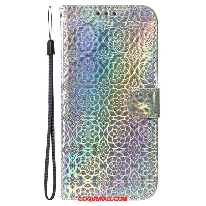 Housse Xiaomi 13 Pro Style Disco à Lanière