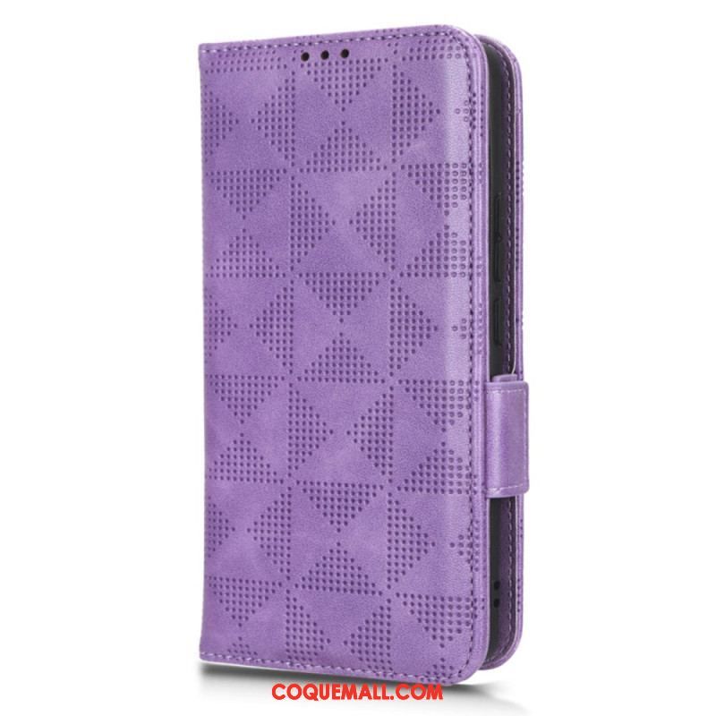 Housse Xiaomi 13 Pro Triangles avec Lanière