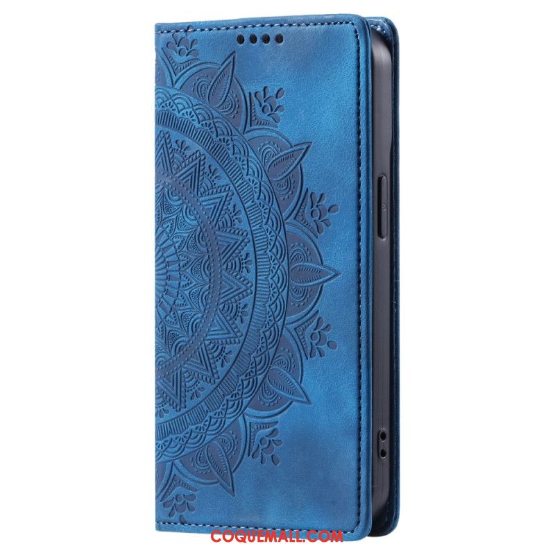 Housse Xiaomi 14 Pro Effet Daim Mandala