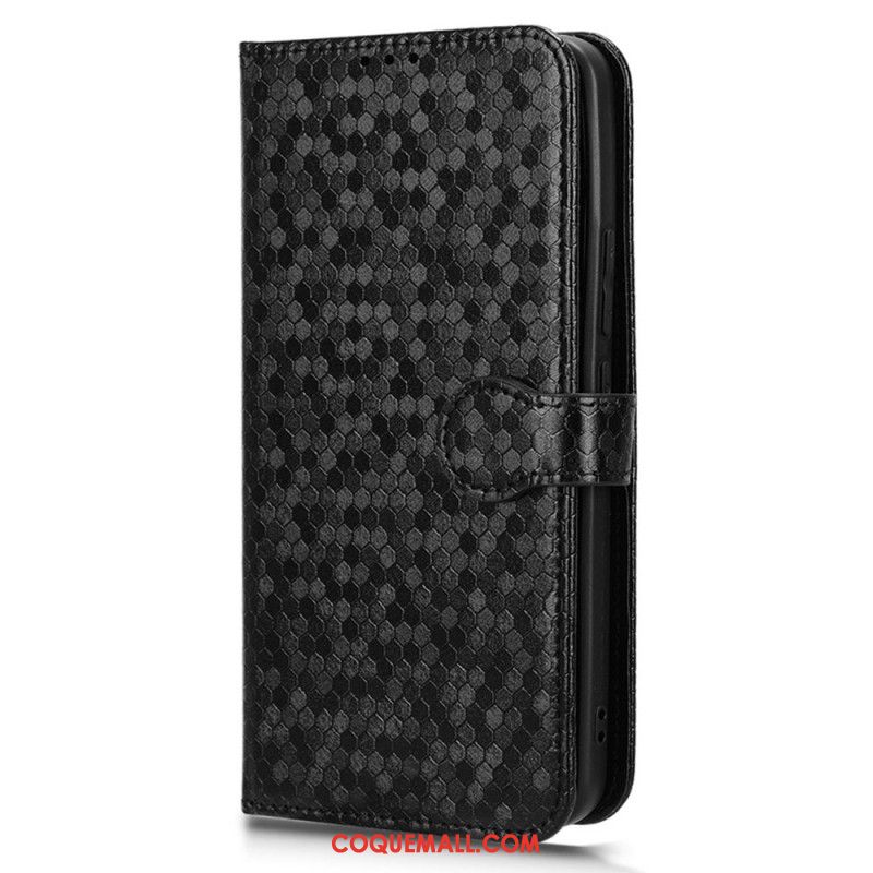 Housse Xiaomi 14 Pro Pointillés Brillants à Lanière