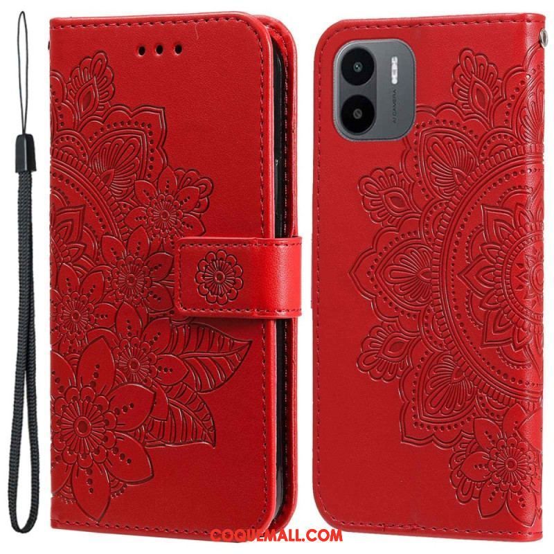 Housse Xiaomi Redmi A1 Mandala de Fleurs