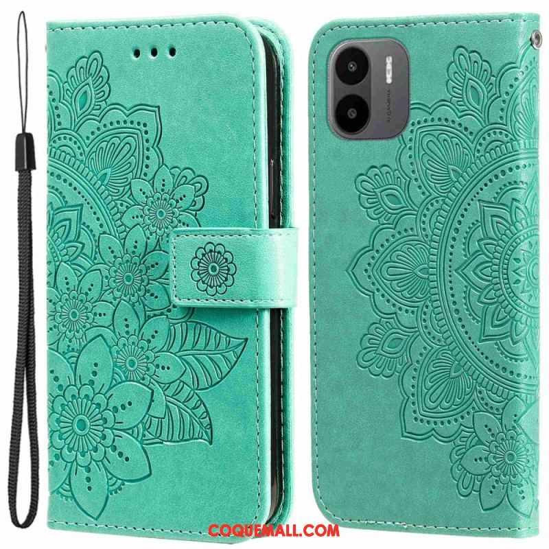 Housse Xiaomi Redmi A1 Mandala de Fleurs