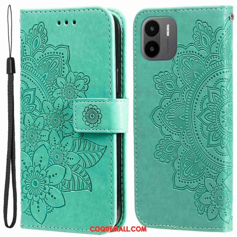 Housse Xiaomi Redmi A1 Mandala de Fleurs