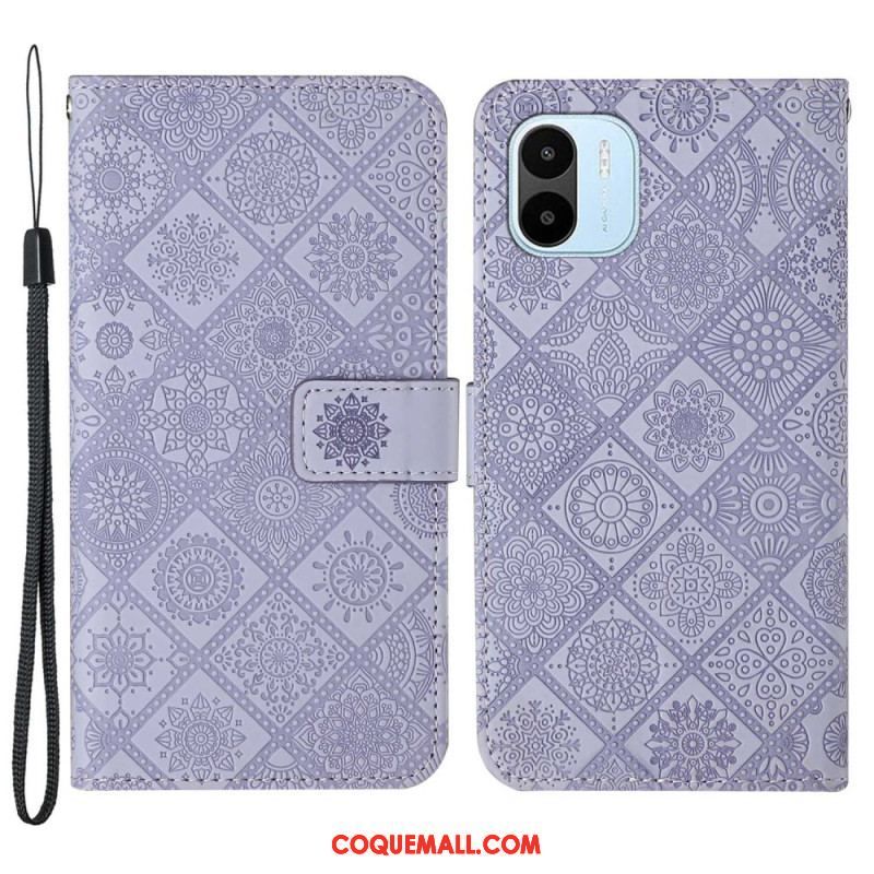Housse Xiaomi Redmi A1 Motif Tapisserie