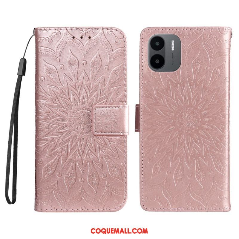Housse Xiaomi Redmi A1 Soleil à Lanière