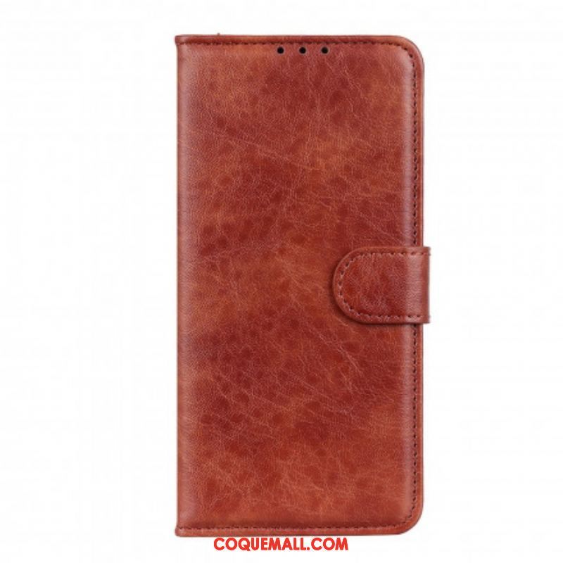 Housse Xiaomi Redmi Note 10/10S/Poco M5s Simili Cuir Texturé