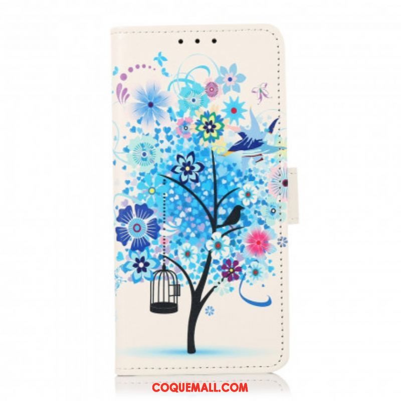 Housse Xiaomi Redmi Note 10 5G / Poco M3 Pro 5G Arbre Fleuri