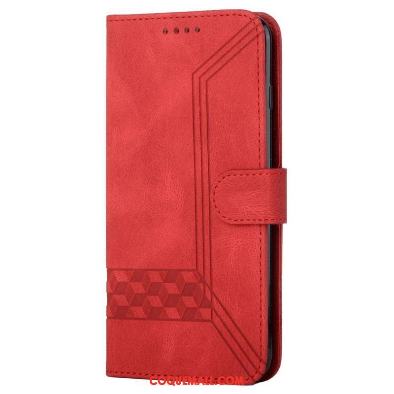 Housse Xiaomi Redmi Note 10 Pro Frise Géométrique à Lanière