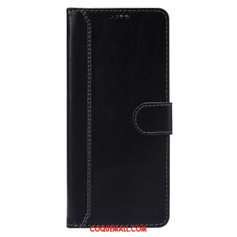 Housse Xiaomi Redmi Note 10 Pro Lustrée et Coutures Apparentes