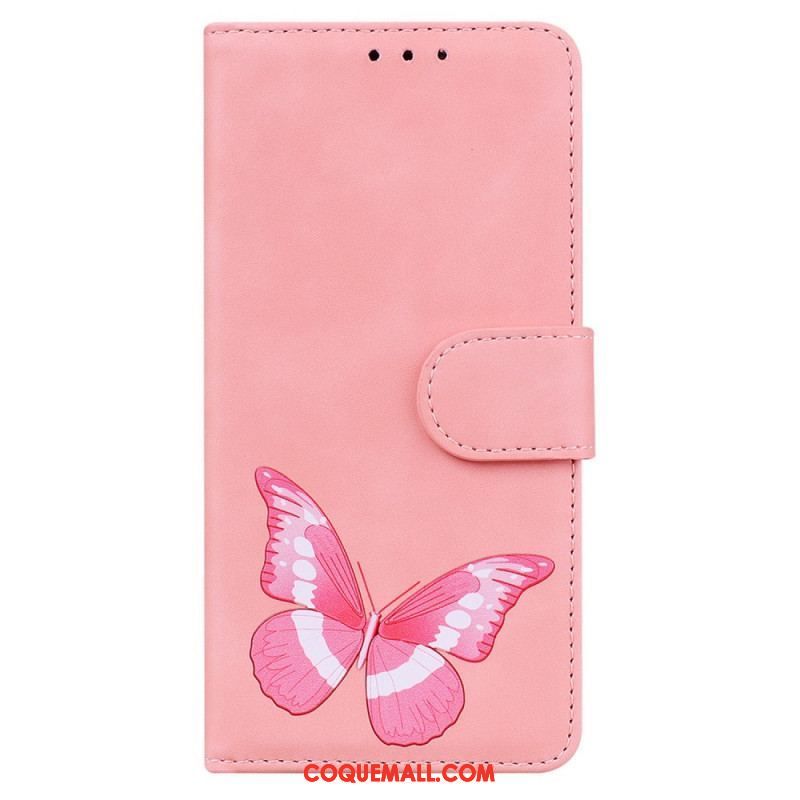 Housse Xiaomi Redmi Note 10 Pro Skin-Touch Papillon