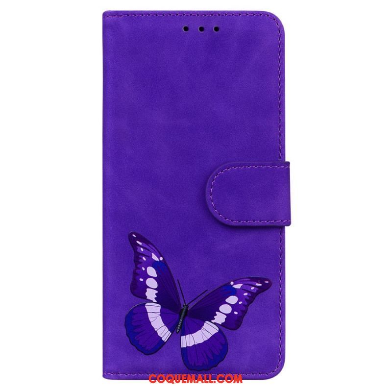 Housse Xiaomi Redmi Note 10 Pro Skin-Touch Papillon