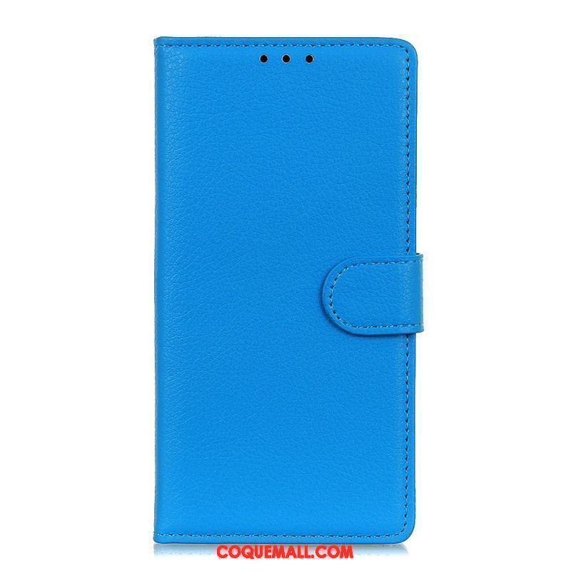 Housse Xiaomi Redmi Note 11 Pro / Note 11 Pro 5G Simili Cuir Litchi Traditionnel