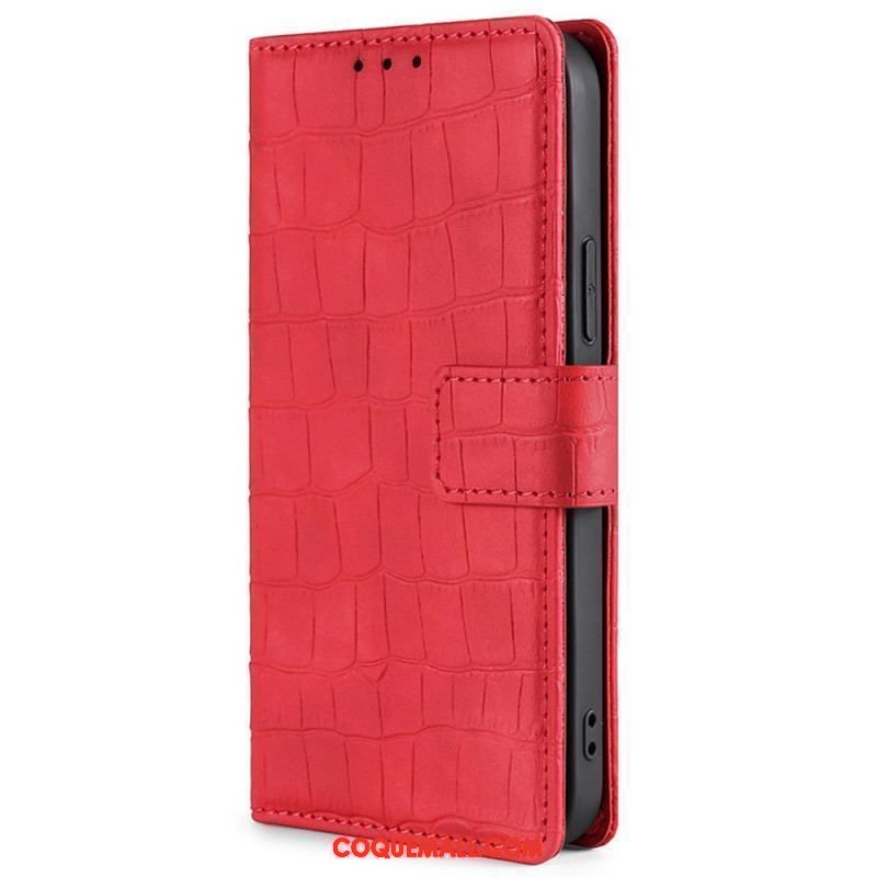 Housse Xiaomi Redmi Note 11 Pro / Note 11 Pro 5G Skin-Touch Crocodile