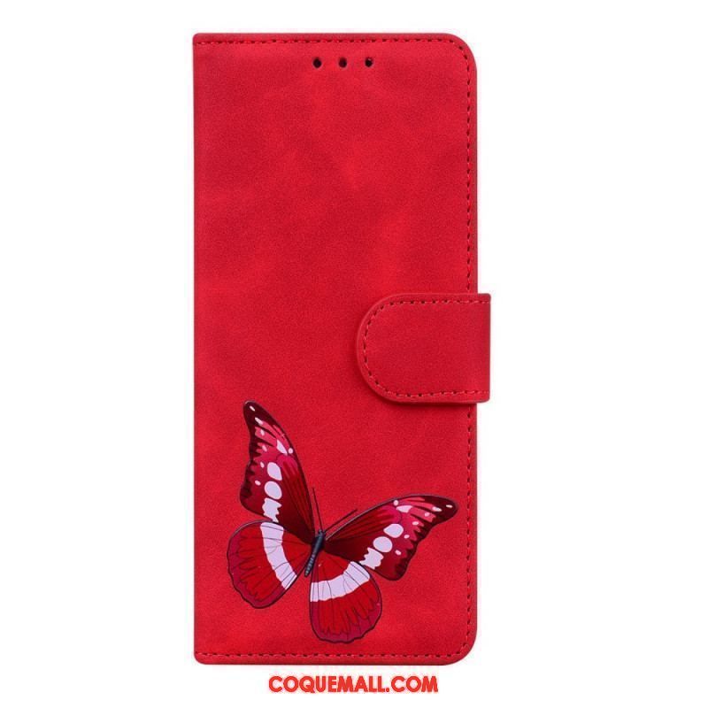 Housse Xiaomi Redmi Note 11 Pro / Note 11 Pro 5G Skin-Touch Papillon