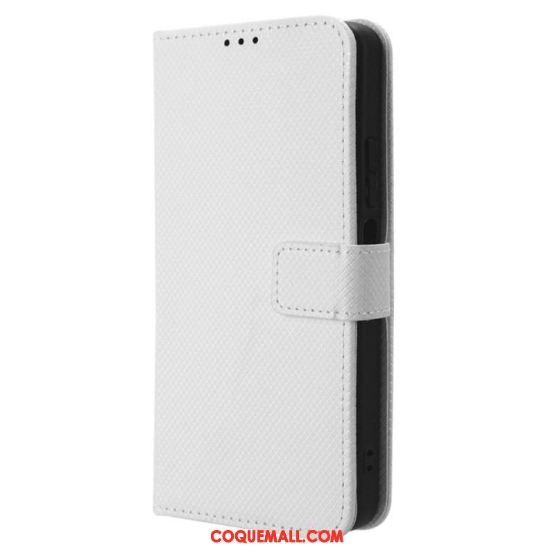Housse Xiaomi Redmi Note 12 4G Simili Cuir Stylé à Lanière
