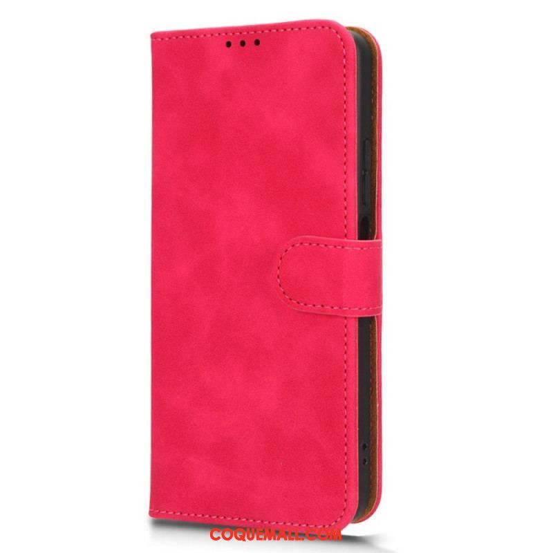 Housse Xiaomi Redmi Note 12 4G Style Cuir Uni