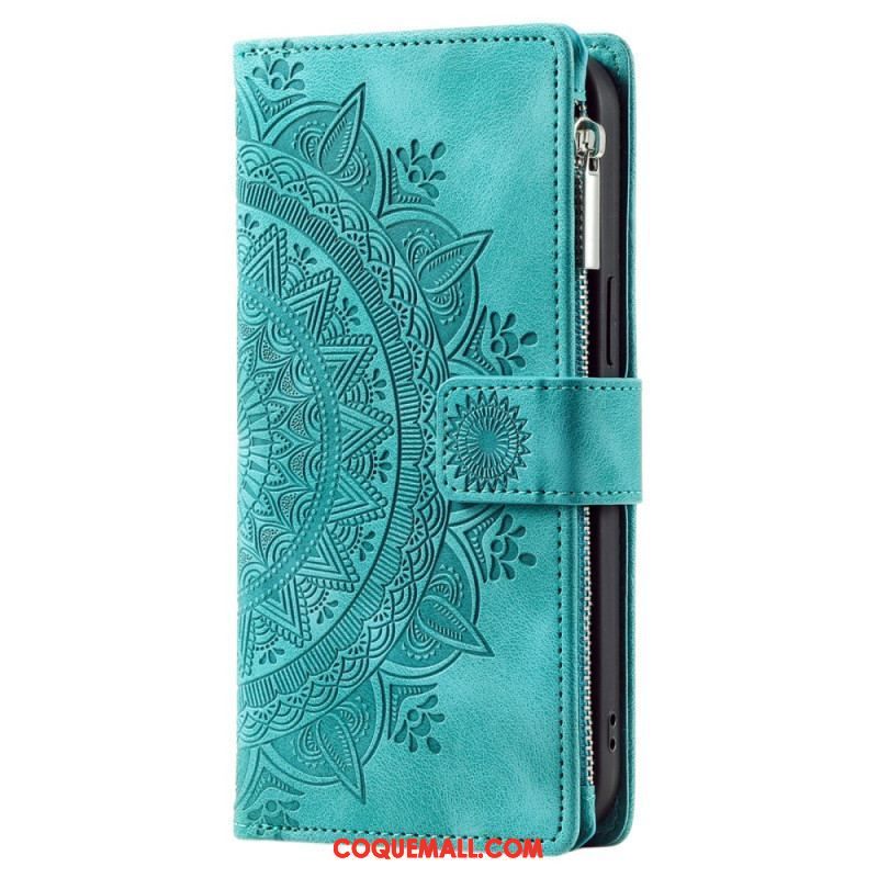 Housse Xiaomi Redmi Note 12 4G avec Porte-Monnaie Mandala