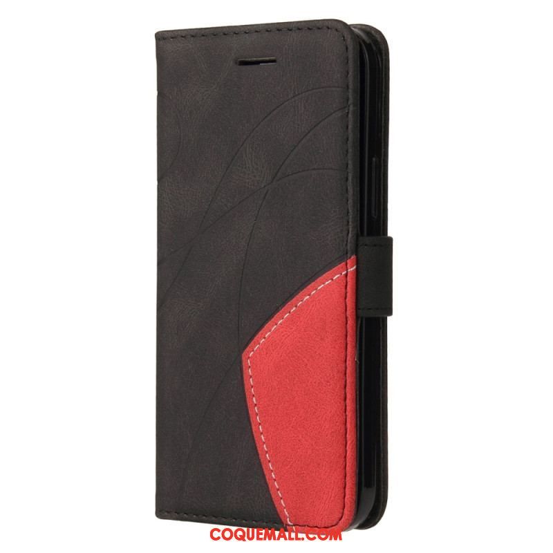 Housse Xiaomi Redmi Note 12/Poco X5 5G Bicolore à Lanière