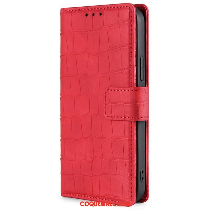Housse Xiaomi Redmi Note 12/Poco X5 5G Crocodile