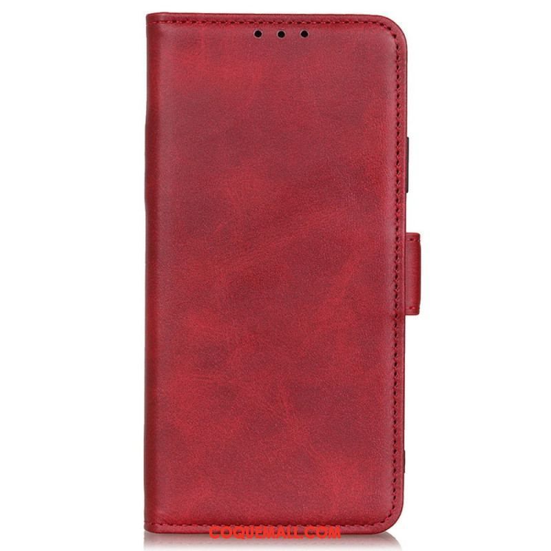 Housse Xiaomi Redmi Note 12/Poco X5 Double Fermoir