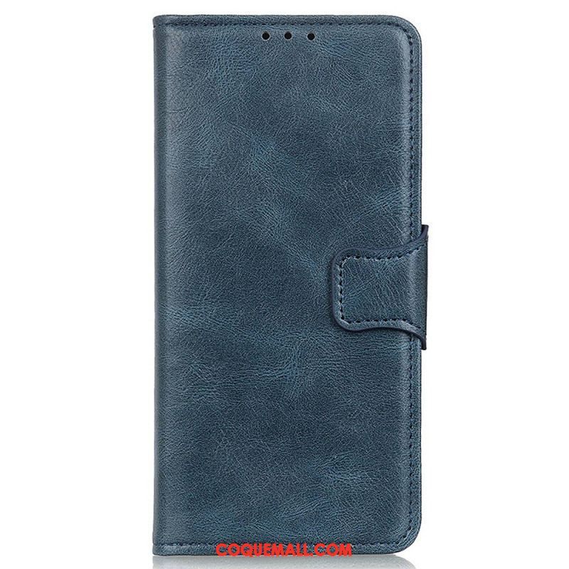 Housse Xiaomi Redmi Note 12 Pro/Poco X5 Pro 5G Style Cuir Fermoir Réversible