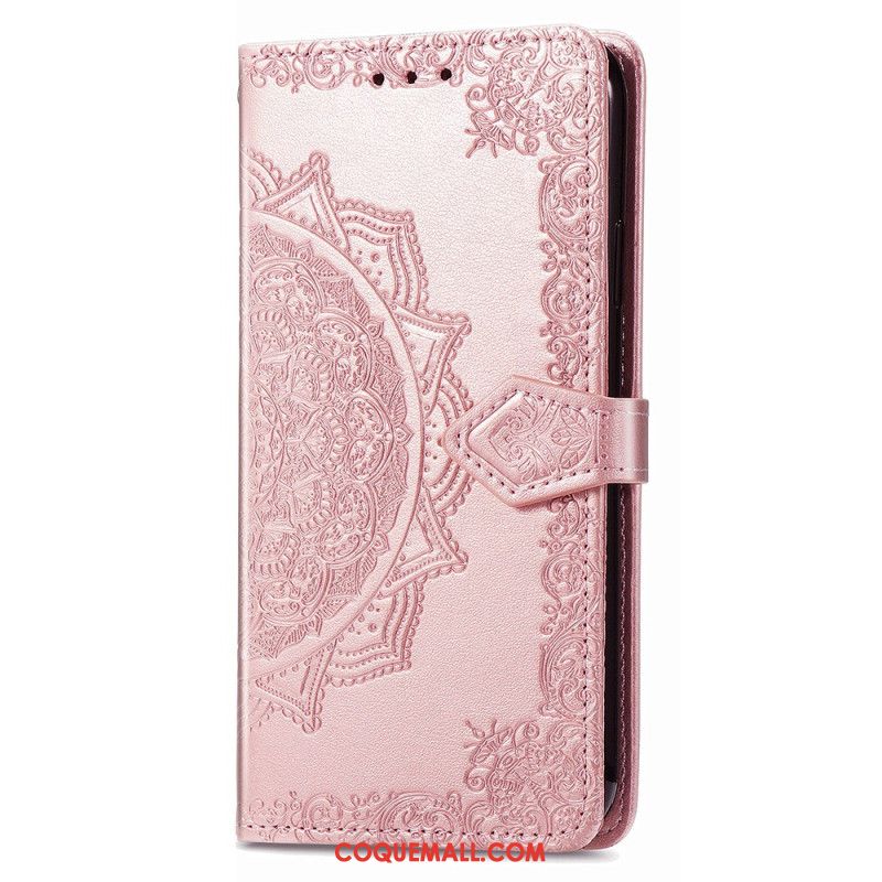 Housse Xiaomi Redmi Note 13 5G Mandala Baroque à Lanière