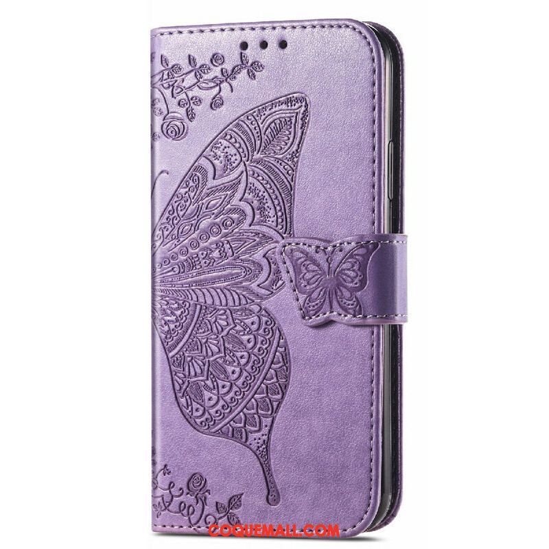 Housse iPhone 13 Mini Demi Papillons