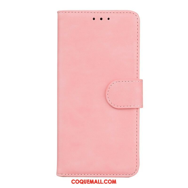 Housse iPhone 13 Mini Style Cuir Couture