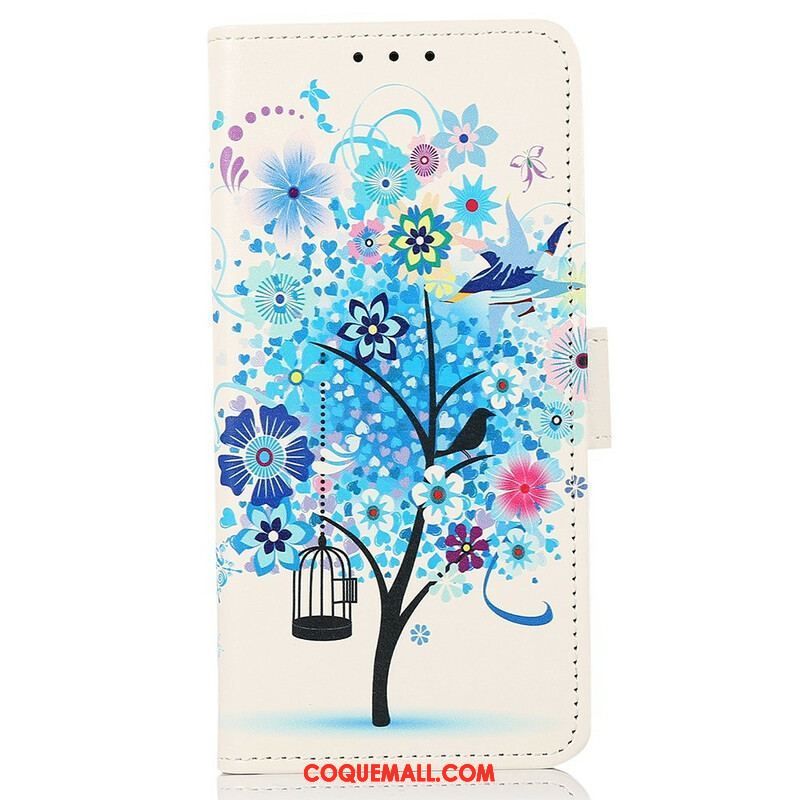 Housse iPhone 13 Pro Max Arbre Fleuri