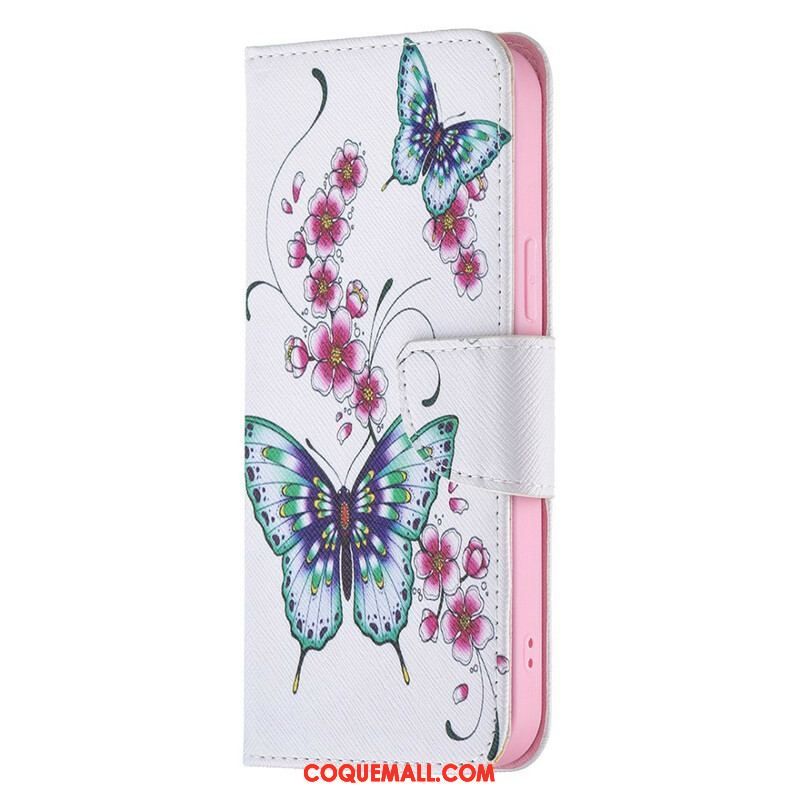 Housse iPhone 13 Pro Max Incroyables Papillons