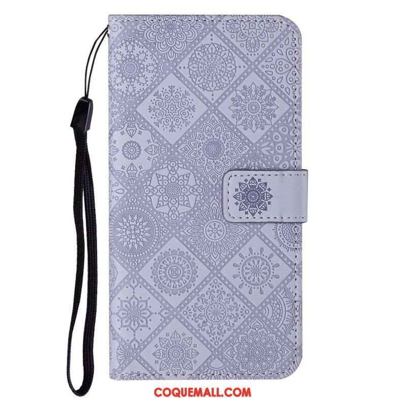 Housse iPhone 13 Pro Motif Tapisserie