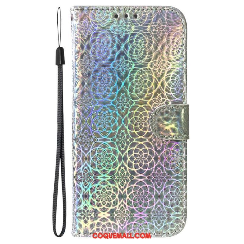 Housse iPhone 14 Plus Motif Stylé à Lanière