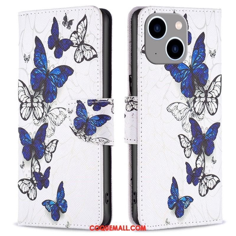 Housse iPhone 14 Plus Papillons du Monde