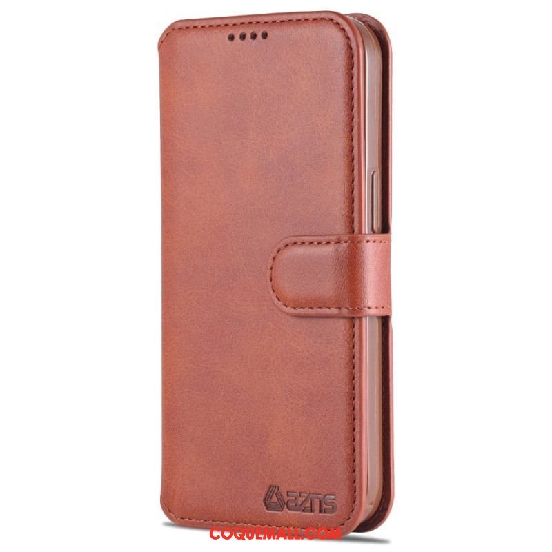 Housse iPhone 14 Pro Max AZNS Simili Cuir