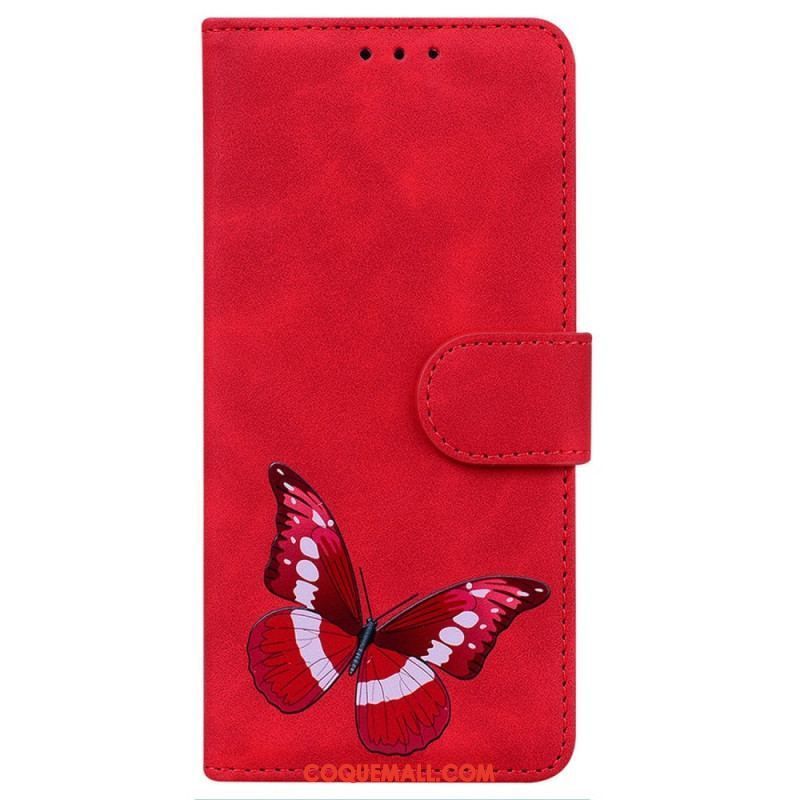 Housse iPhone 14 Pro Élégance Papillon